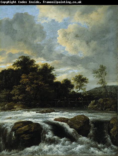 Jacob Isaacksz. van Ruisdael Landscape with Waterfall